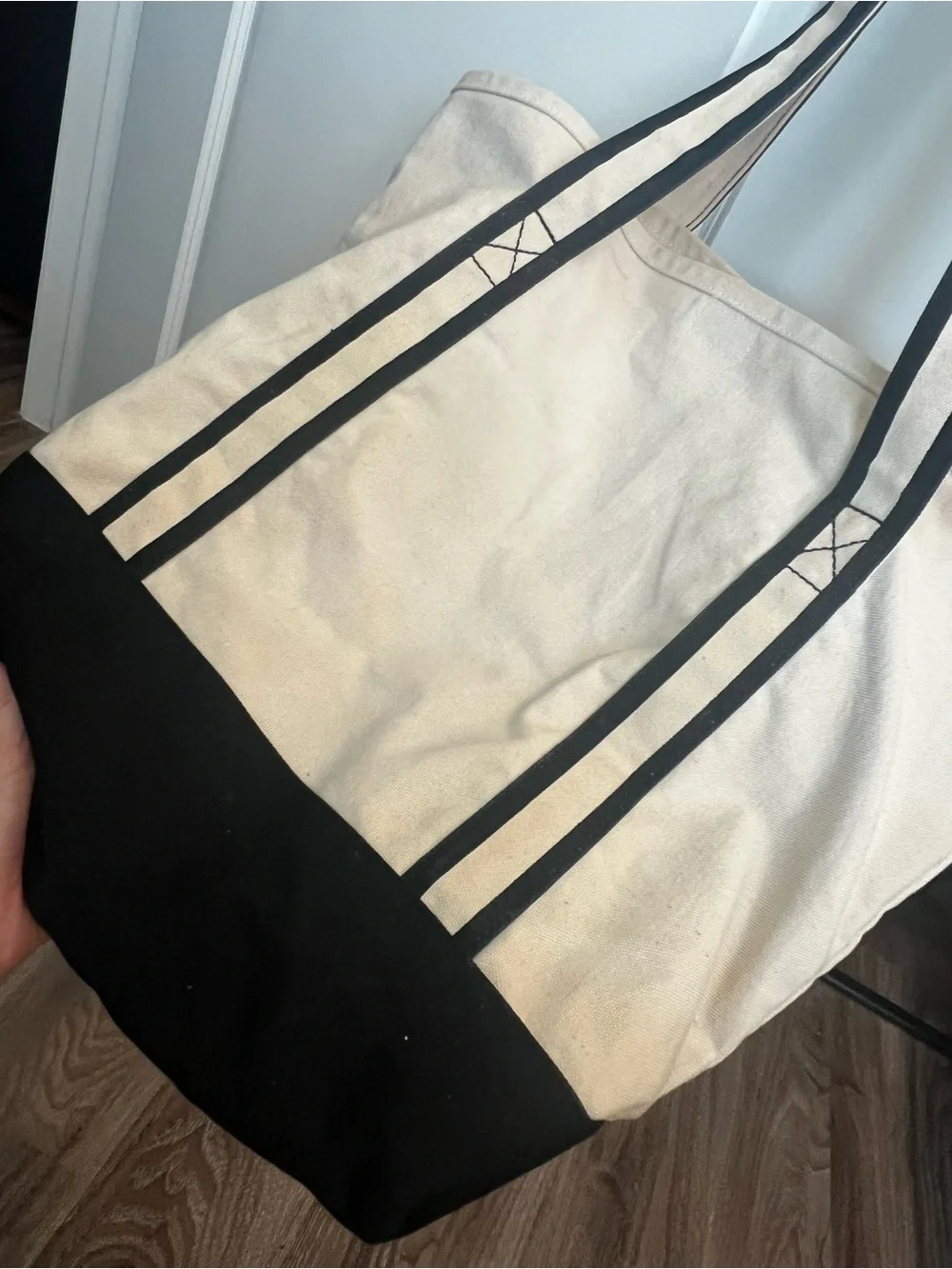Canvas Tote Disney World with key leash